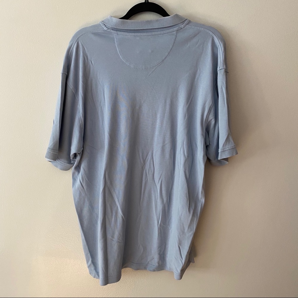 Arrow Blue Collared Top - Picture 4 of 4